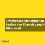 Sujud Syukur dan tilawah