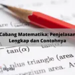 Cabang Matematika