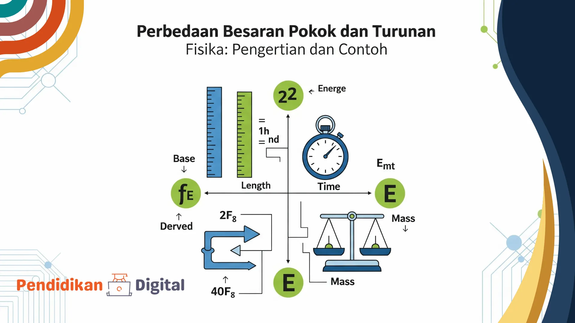 Perbedaan Besaran Pokok dan Turunan Fisika